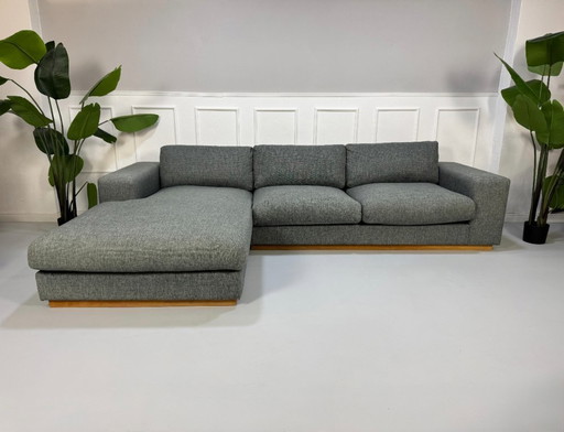 Bolia Sepia sofa designer fabric gray couch 3 seater corner sofa