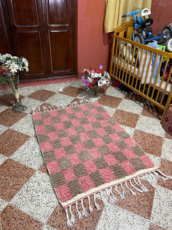 Traditioneller handgeknüpfter Teppich aus reiner Wolle, Größe 100/200 cm – Teppiche & Läufer, Wool (photo 7 of 7)