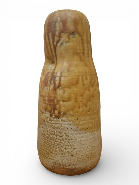 Image 1 of Antoine De Vinck sandstone vase (1924-1992)