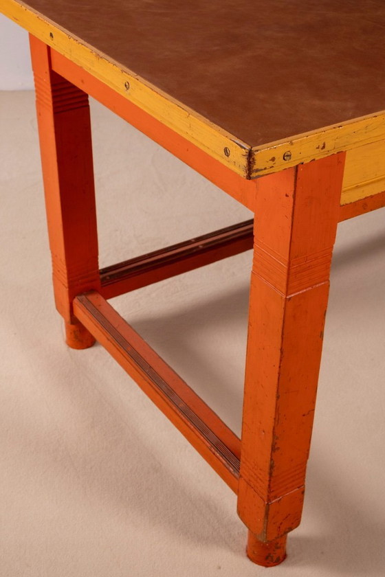 Image 1 of Martin Nyrop Copenhagen City Hall Desk, 1905 Rud Rasmussen