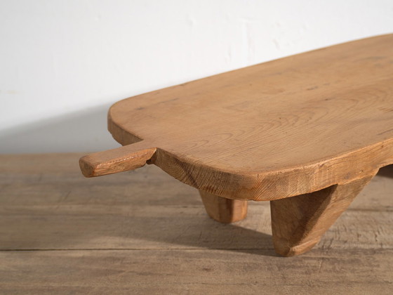 Antique low side table (c.1920) #2, Wood, Brown, Rustic (photo 14 of 21)