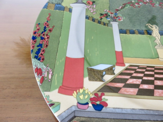 Piatto da portata grande della serie "Giardini francesi" di Villeroy & Boch, disegnato da Raymond Charmaison. (photo 6 of 12)