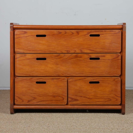 Image 1 of Commode Vintage En Pin Des Années 1980
