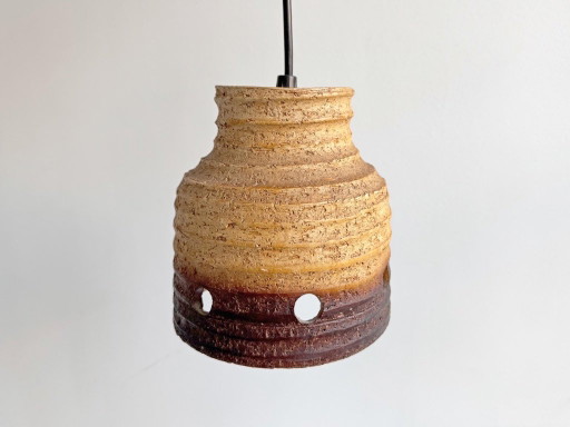 1 lampe suspendue Herda en céramique vintage des années 70 – hanglampen, Ceramic (photo 2 of 7)