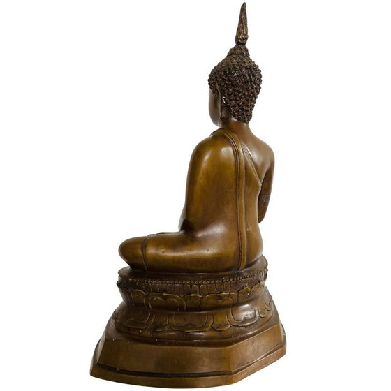 Buda tailandés de bronce lote 185 – Esculturas, Bronze, Gold (photo 4 of 10)