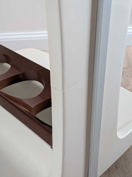 Image 1 of Vintage "Space Age" Bar Cart by Marc Held for Prisunic/Flair, 1970s