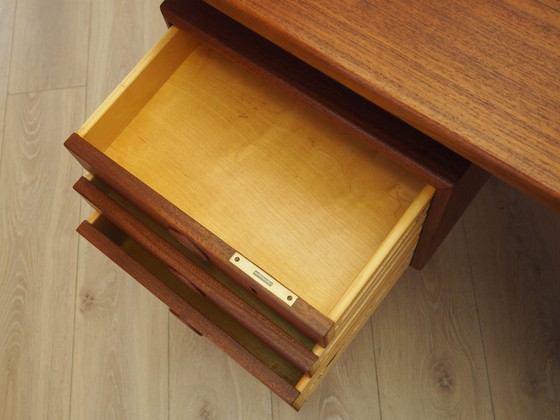 Image 1 of Scrivania in teak, design danese, anni '70, designer: Kai Kristiansen