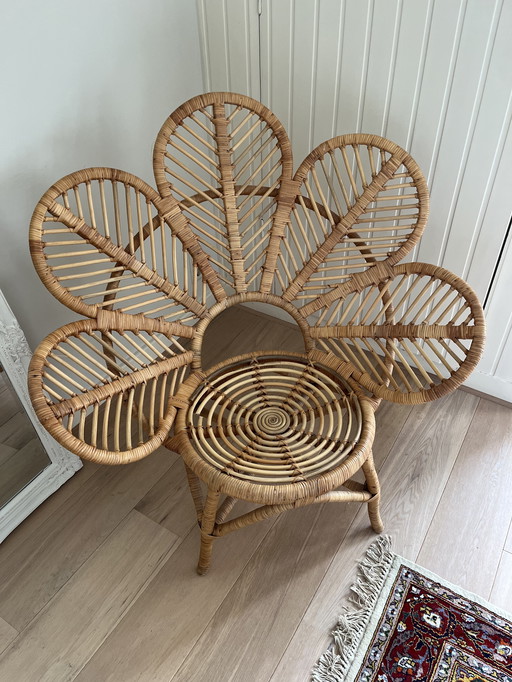 Rattan peacock chair