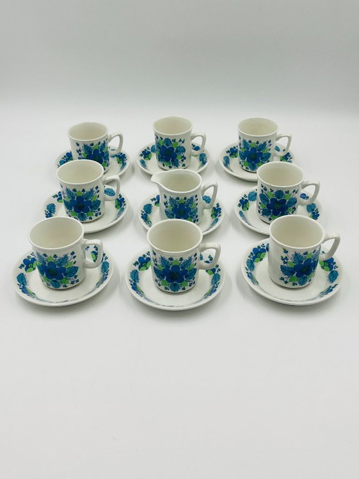 Coffee Service in Stavangerflint, Norway – servies, Ceramic