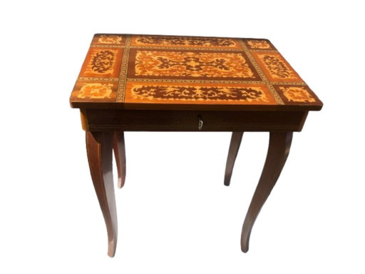 Sorrento inlaid music table - 1960s