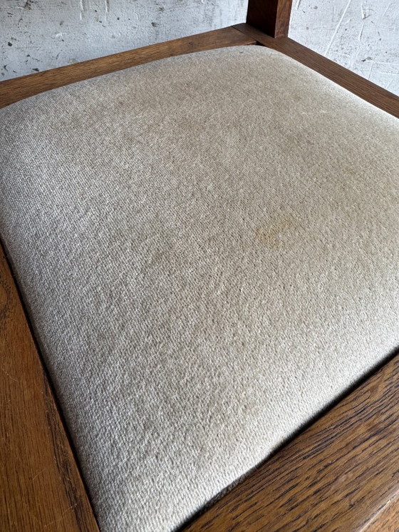 Image 1 of Satz von 6 Amsterdam School Art Deco Esszimmerstühlen