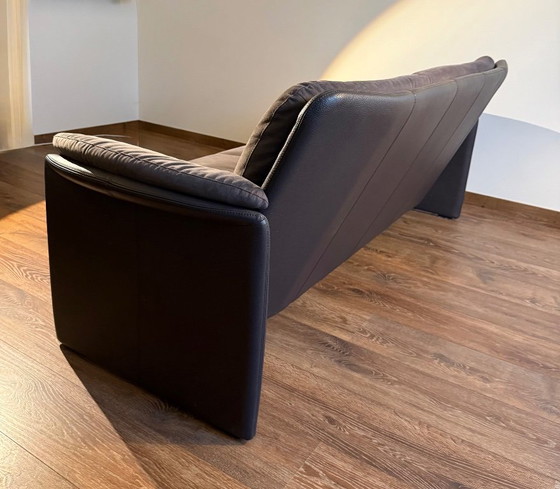 Leolux Bora Bora 3-seater sofa with ottoman – 3-5 seaters, Leather (photo 6 of 6)