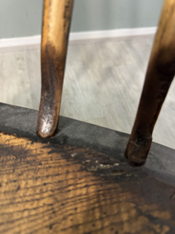 Antieke 18e Eeuws Windsor Stoel Met Armleuningen – Fauteuils, Wood (photo 12 of 14)