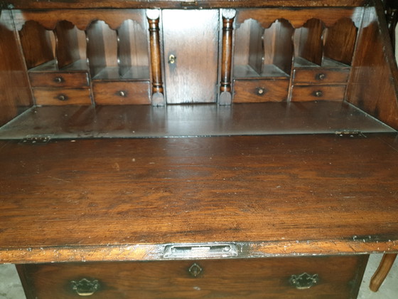 Image 1 of Secrétaire anglaise antique Rac