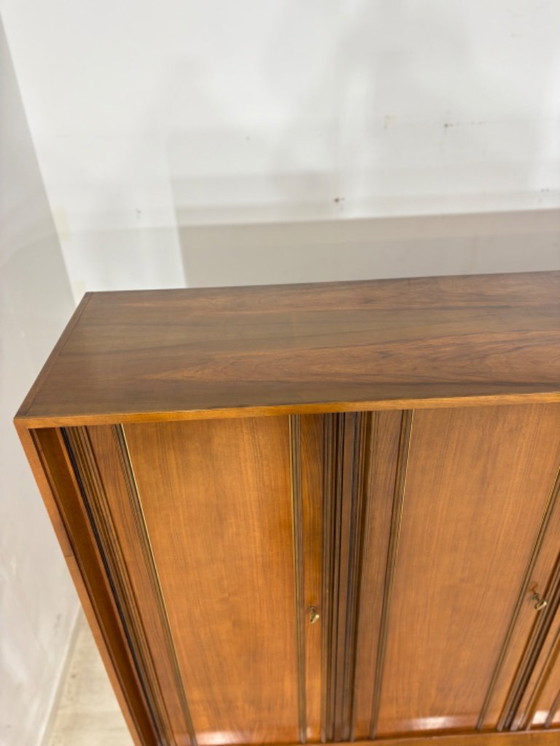 Image 1 of Prachtige vintage kast met vakken / archiefkast / dressoir / kantoorkast / kledingkast in mid-century modern stijl