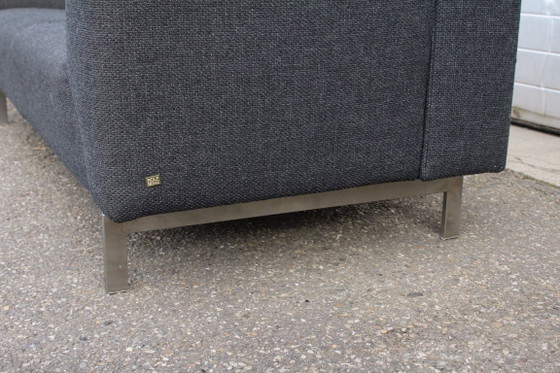 Black Fabric Rolf Benz Linea Sofa - As Good As New – 3-5 seaters, Other (photo 4 of 6)