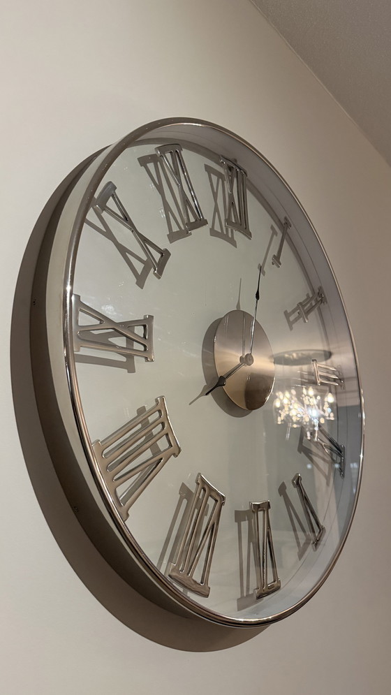 Image 1 of Erik Kuster-style XXL clock with Roman numerals