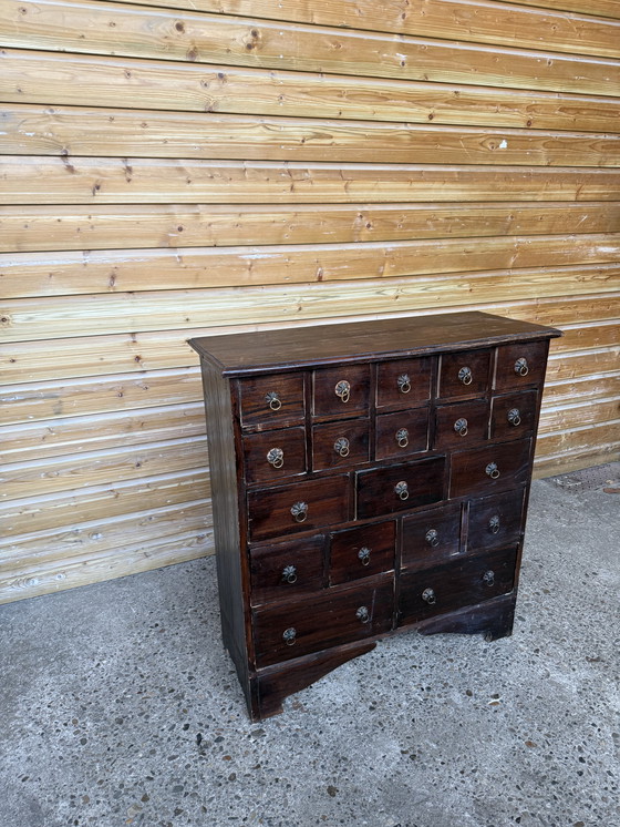 Image 1 of Vintage apothekerskast