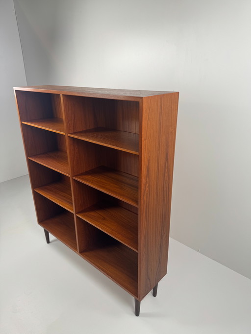 Omann Jun Model Nr. 6 Teak Bookcase – Danish Mid-Century Modern Elegance