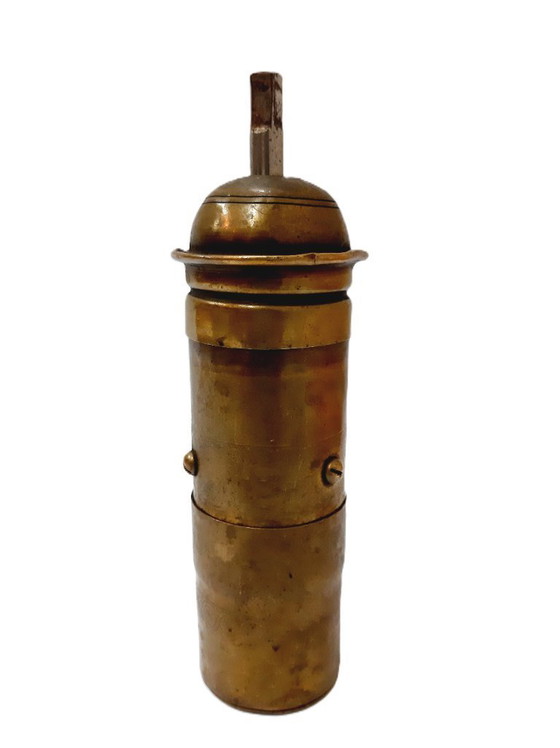 Image 1 of Antico macinacaffè turco in ottone inciso