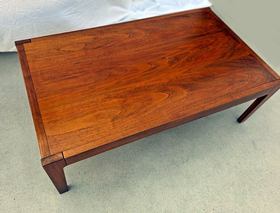 Image 1 of Solid wood and teak coffee table