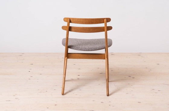 Image 1 of Set of 4 Dining Chairs, model SAKS by Poul Volther, Timless Danish Design, Fully Restored