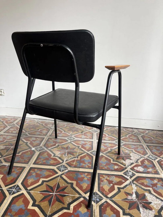 'M-Chair', Pierre Guariche per Meurop (Belgio) – Poltrone, Wood, Metal, Bauhaus (photo 8 of 10)
