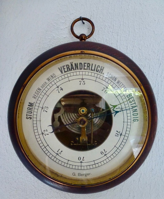 Image 1 of Vintage barometer of the brand G. Berger.