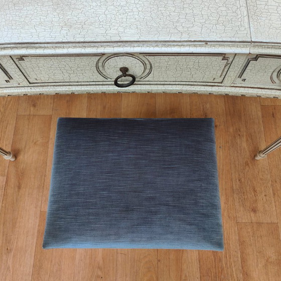 Image 1 of Vintage kaptafel sidetable make up tafel bureau met spiegel