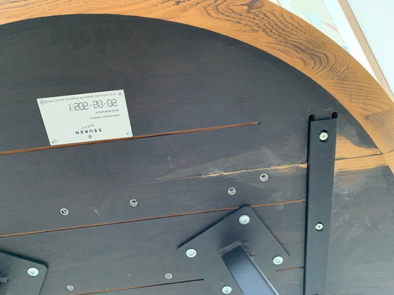 Image 1 of Tavolo rotondo in rovere Seuren Zwaan (diametro 120 cm)