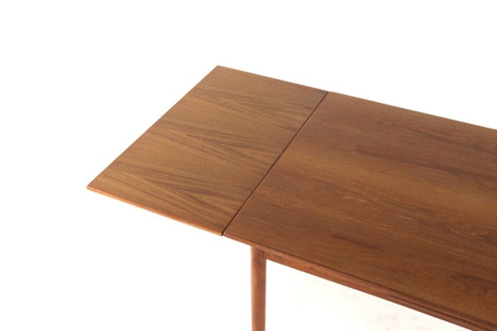 Rechthoekige Verlengbare Deense Eettafel 'Vejen' Vintage Gerestaureerd – Wood (photo 7 of 15)