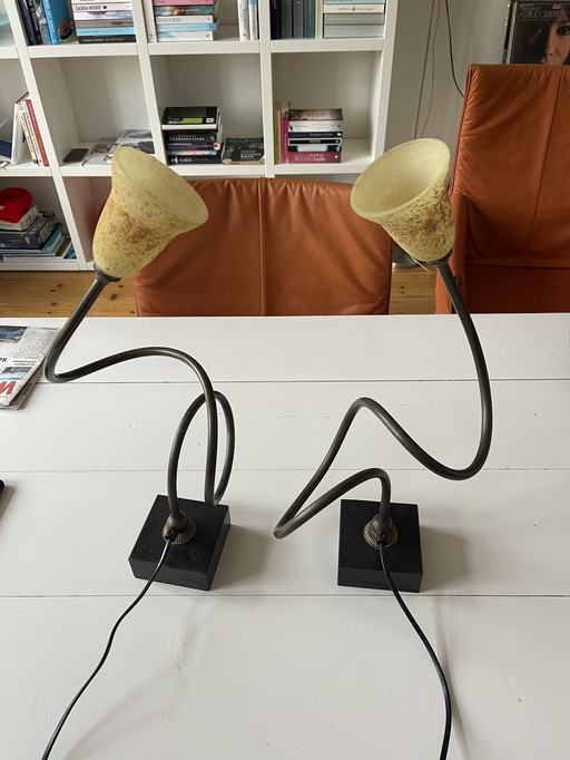 Lampada da tavolo Nollet, coppia.