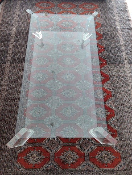 Image 1 of Niedriger Tisch aus Glas