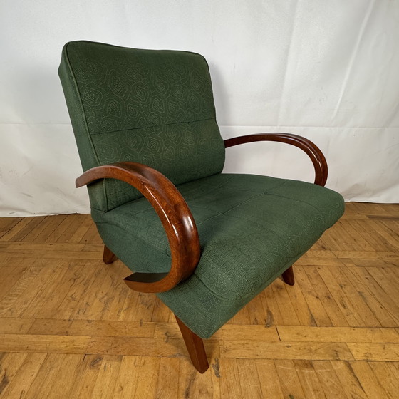 Image 1 of Paar tschechoslowakische Art-Deco-Sessel von František Jirák (1960er Jahre)