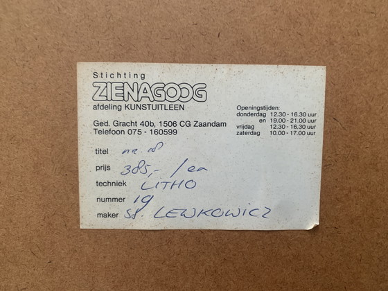 Image 1 of Litografía de Stanislaw Lewkowicz