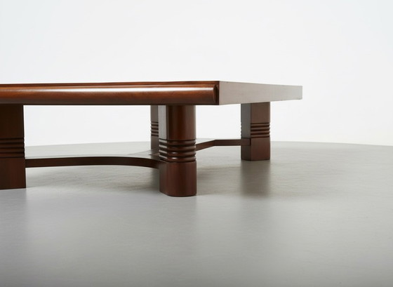 Image 1 of Art Deco coffee table by Charles Dudouyt, 1940