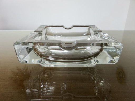 Crystal Ashtray, France, 1970s