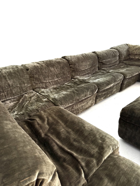 Vintage XL 11-piece modular sofa, Laauser ‘80 – Wood, Plastic (photo 5 of 15)