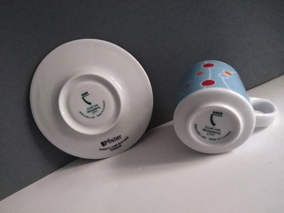 Image 1 of 11x Graf von Hennenerg/Pfister Zeitgenössische Designer/Postmoderne Moderne Kaffeetassen-Set