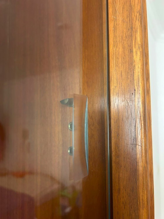 Image 1 of Vitrine à porte vitrée style années 50