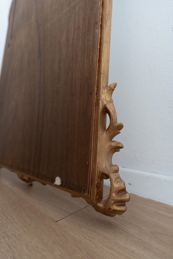 Image 1 of Specchio barocco antico – Foglia d'oro su legno