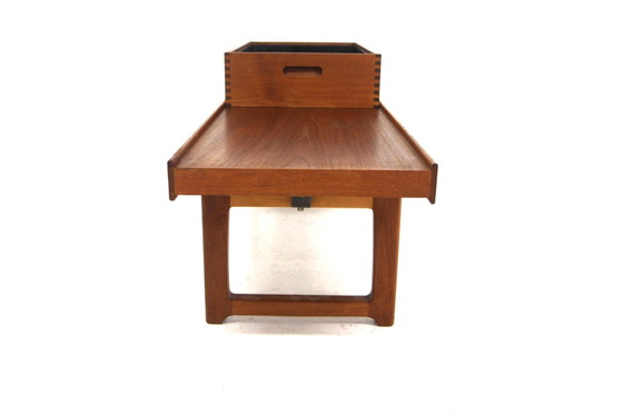 Panca Krobo in Teak di Torbjørn Afdal per Bruksbo, Norvegia, 1960, Panche, Scandinavian (foto 3 di 11)