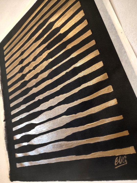 Image 1 of Walter Geraci - Gioconda Stripes (Gold)