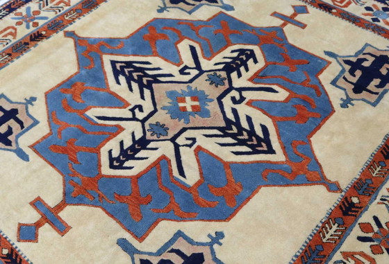 Image 1 of Shirvan caucasien russe antique Plus de 60 ans - Kilim - 203 cm - 200 cm - Très fin