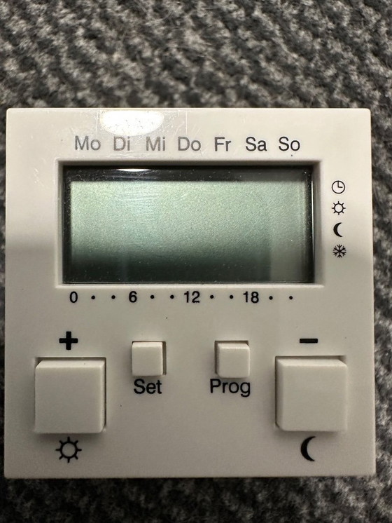 Image 1 of GIRA Inbouwthermostaat wit 230v. systeem 55 