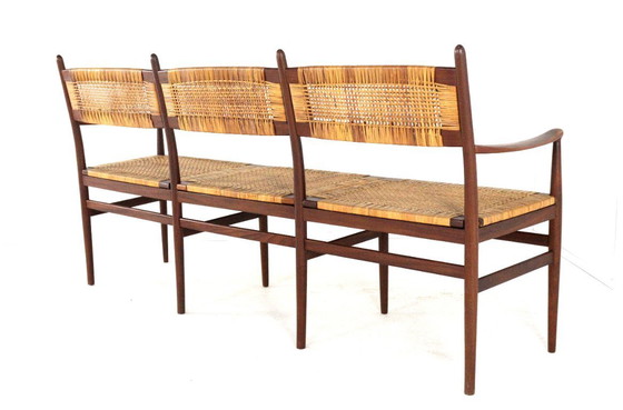 Image 1 of Ensemble de salle à manger vintage : chaises et banc