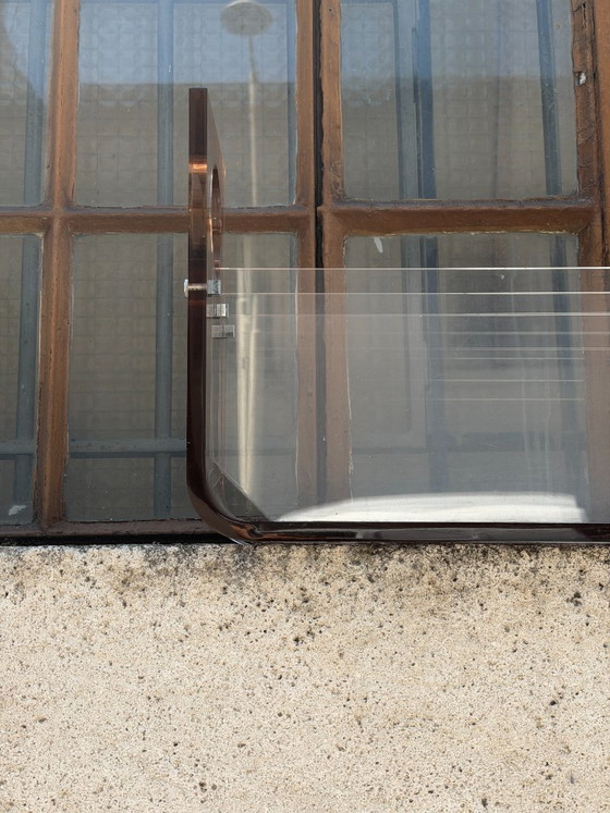 Image 1 of Portariviste in plexiglass Michel Dumas per Roche Bobois - Vintage - Space Age