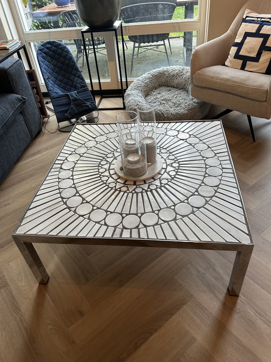 Image 1 of Tavolino da caffè in ceramica G58 Lutgart De Meyer, unico nel suo genere, degli anni '60