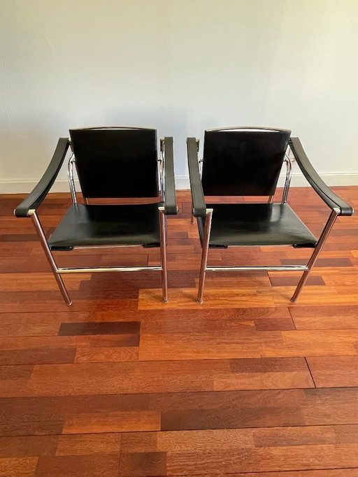 Designer Vintage Cassina Le Corbusier LC 1 Fauteuil