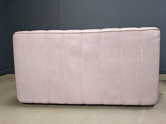 Image 1 of Ensemble de canapés vintage en cuir DS44 par Desede, années 1970